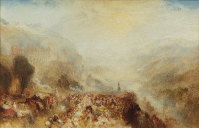 Heidelberg door Joseph Mallord William Turner