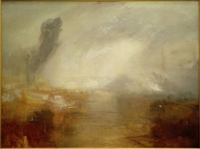 De Theems boven Waterloo Bridge door Joseph Mallord William Turner