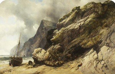 Cheyne Beach, Ilfracombe (ca. 1845) door William West