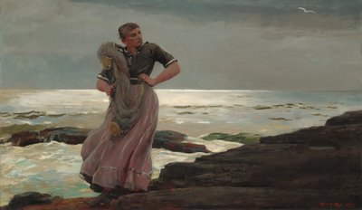 Een Licht op Zee door Winslow Homer