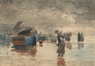 Op het Zand, 1881 door Winslow Homer