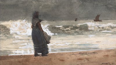 De wachter, Tynemouth door Winslow Homer