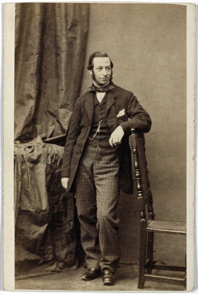 Robert Lucas Chance, glasfabrikant, ca. 1850 door Ferdinand Georg Waldmuller