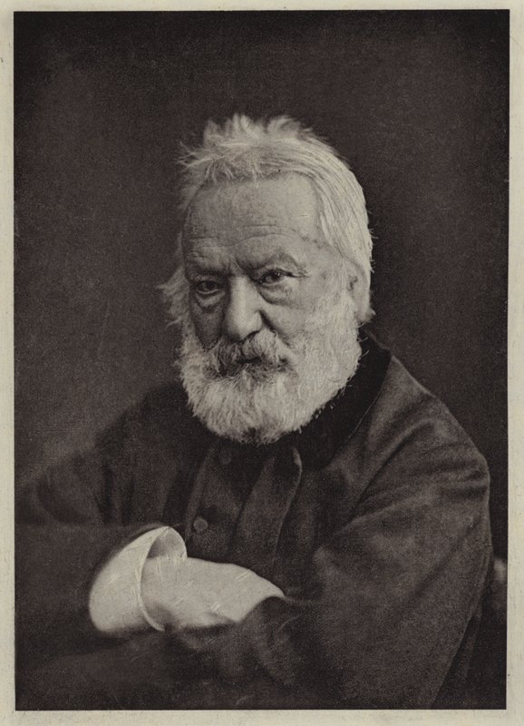 Victor Hugo door Nadar