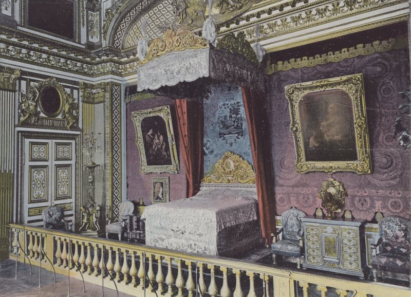 Chambre de Louis XIV door (after) French Photographer