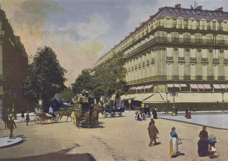 Parijs, De Boulevards door (after) French Photographer