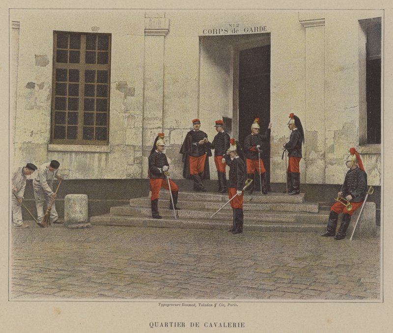 Cavaleriekwartier door (after) French Photographer