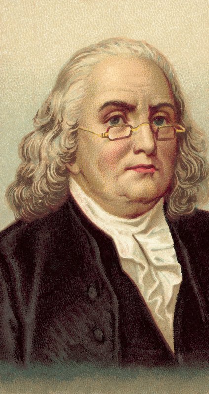 Benjamin Franklin door American School