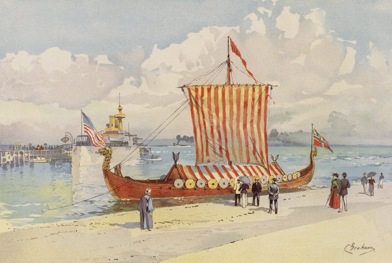 De Viking door American School