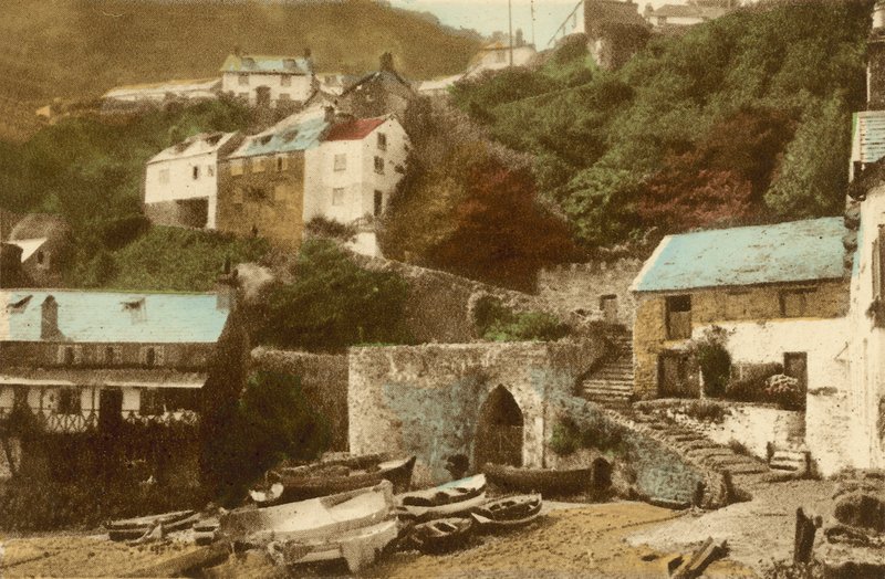 Clovelly, Ingang naar het Dorp door English Photographer