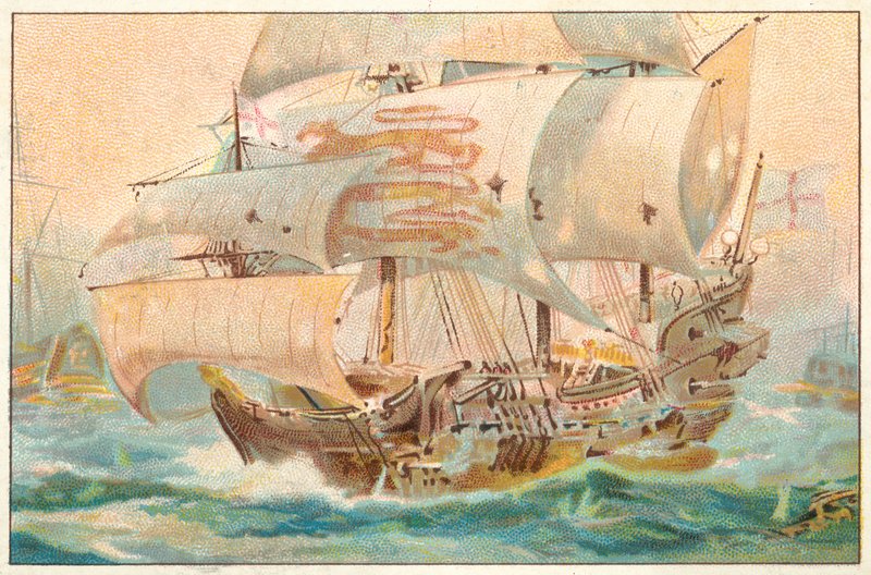 Britains Eerste Dreadnought door English School