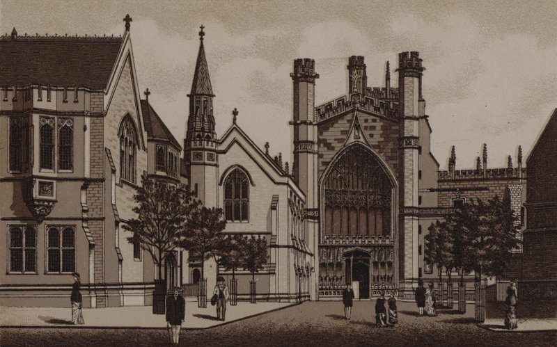 Chester Kathedraal, Westkant door English School