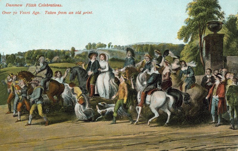 Dunmow Flitch-vieringen door English School