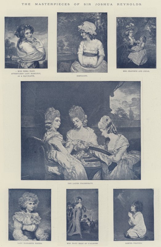 De Meesterwerken van Sir Joshua Reynolds door English School