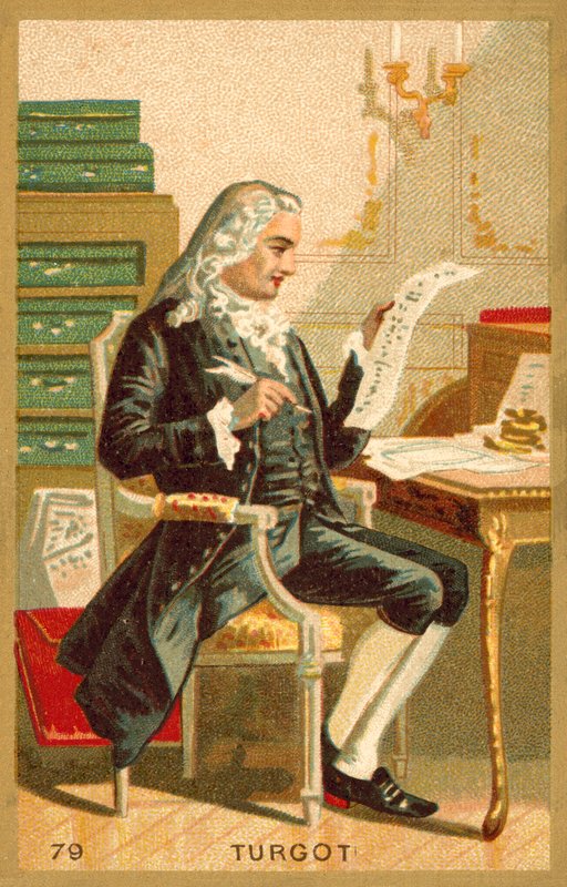 Anne-Robert-Jacques Turgot, Franse econoom en staatsman door French School