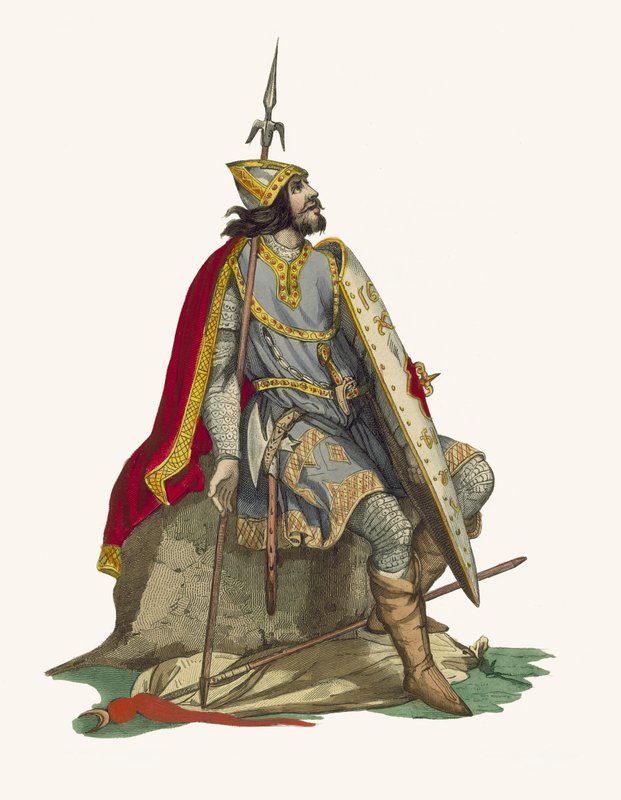 Karel Martel door French School
