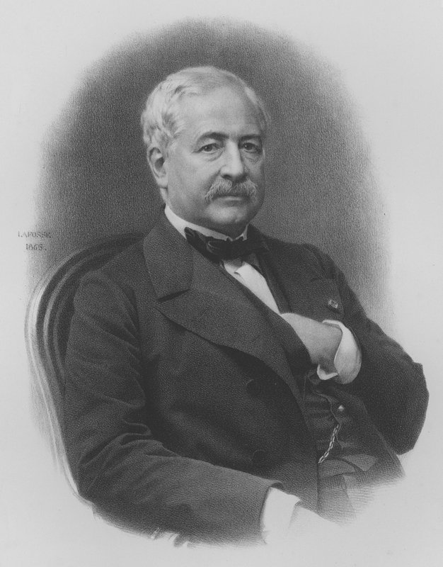 Ferdinande de Lesseps door French School
