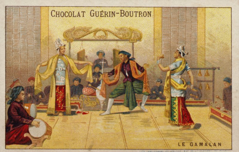 Gamelan door French School
