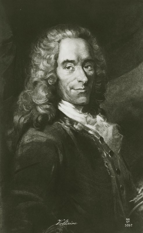 Voltaire door French School
