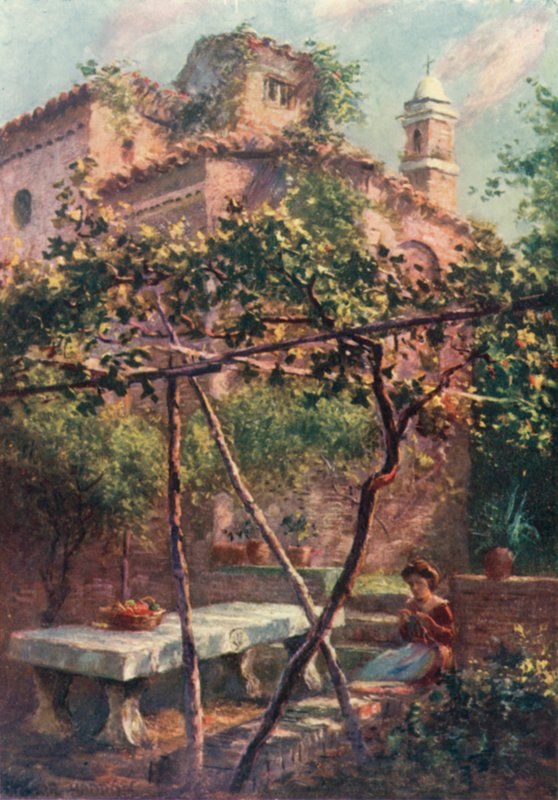 Tuin in Murano door A. Trevor Haddon