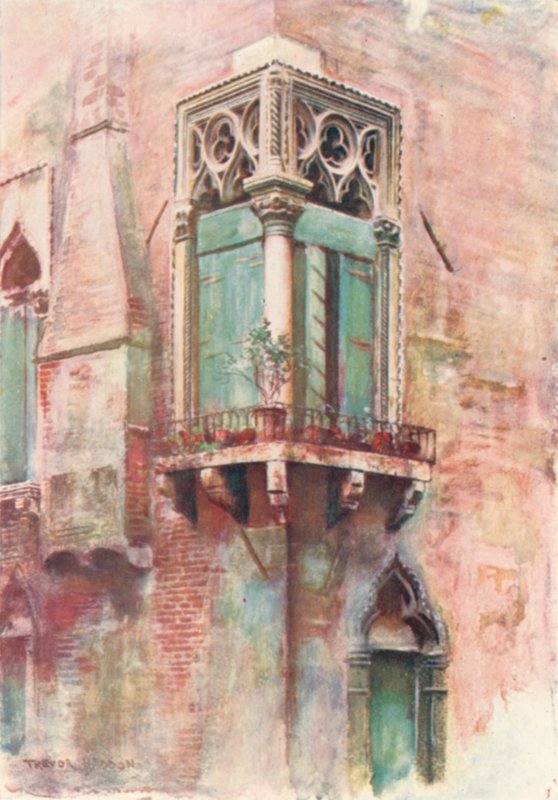 Palazzo Priuli Hoekraam door A. Trevor Haddon