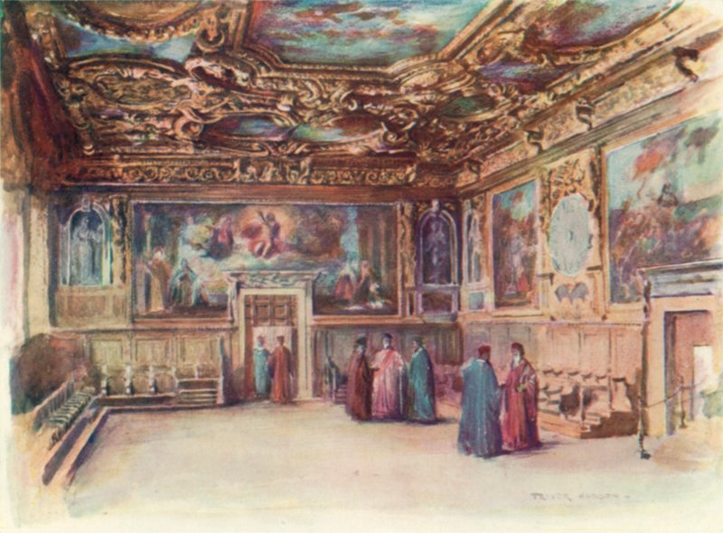 Sala Del Senato door A. Trevor Haddon