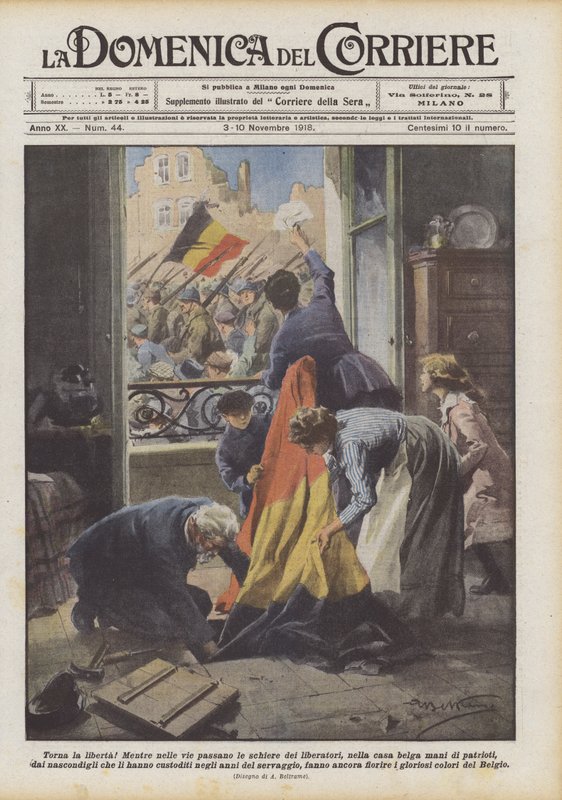 De vrijheid keert terug! door Achille Beltrame