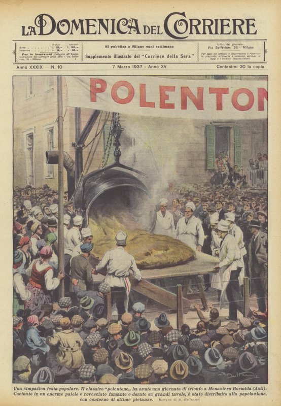 Een sympathiek volksfeest door Achille Beltrame