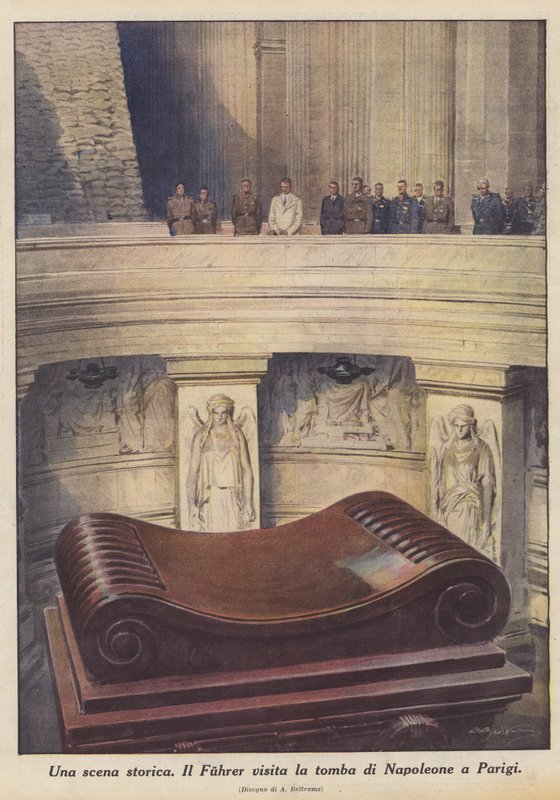 Een historische scène door Achille Beltrame