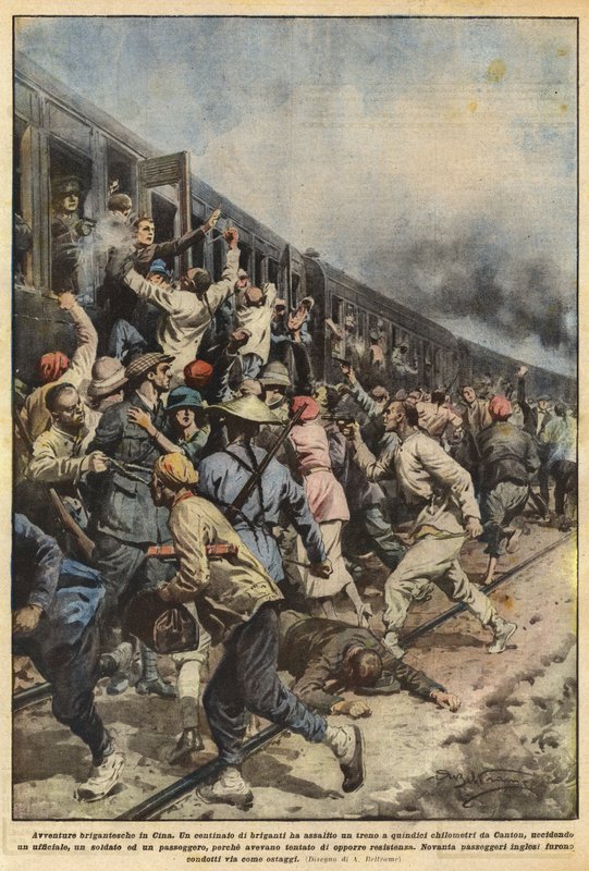 Bandietenavonturen in China door Achille Beltrame
