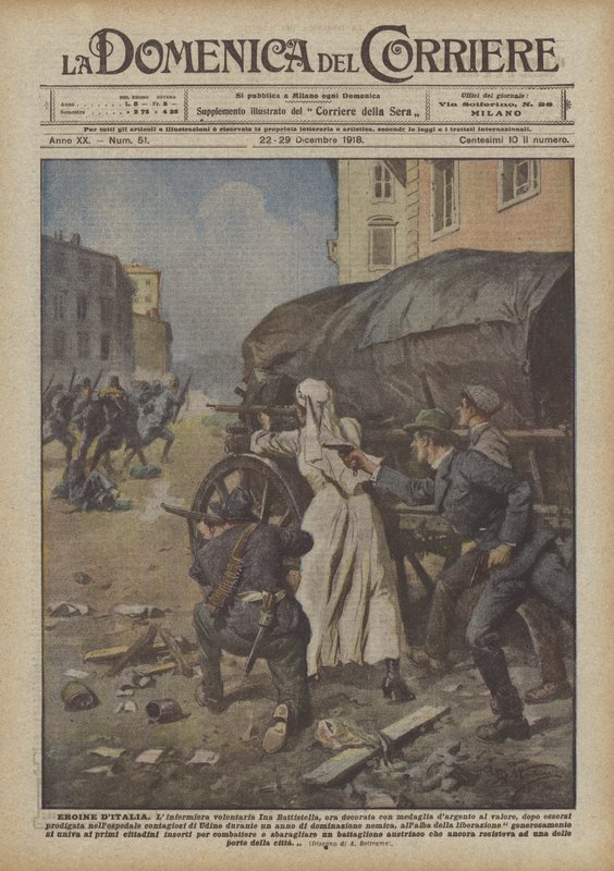Heldinnen van Italië door Achille Beltrame