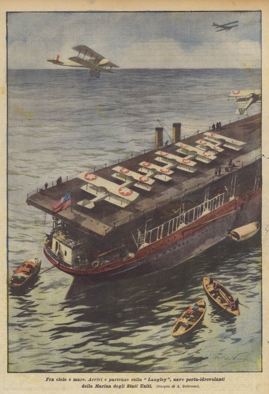 Tussen hemel en zee door Achille Beltrame