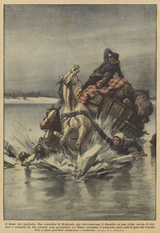 De rivier die opslokt door Achille Beltrame