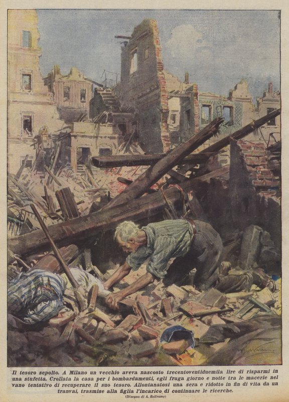 De begraven schat door Achille Beltrame