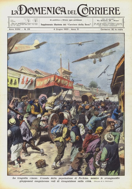De Chinese tragedie door Achille Beltrame