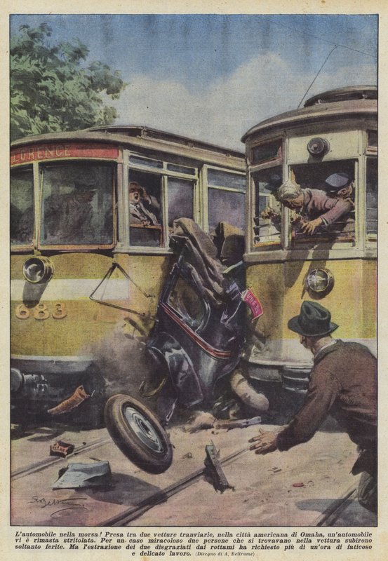 De auto in de greep! door Achille Beltrame