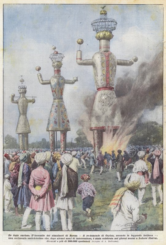 De curieuze feesten door Achille Beltrame