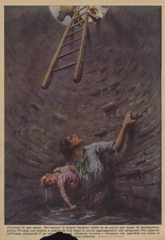 De heldhaftigheid van een moeder door Achille Beltrame