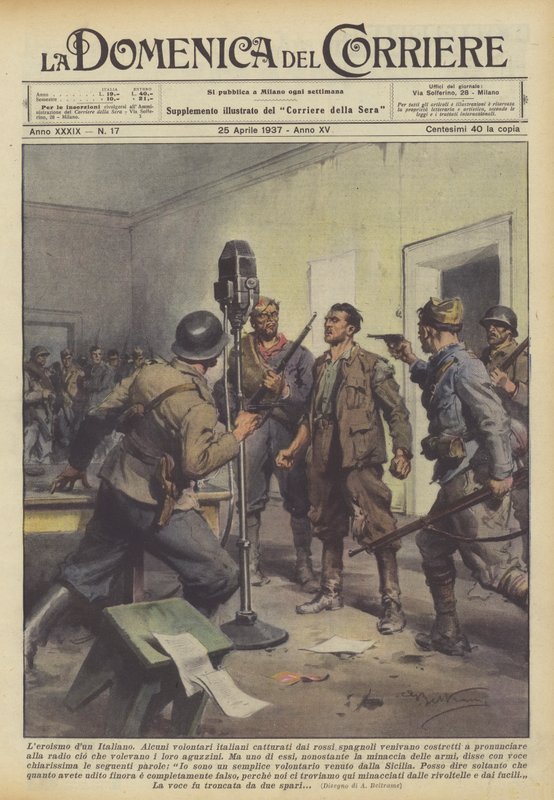Het heldendom van een Italiaan door Achille Beltrame
