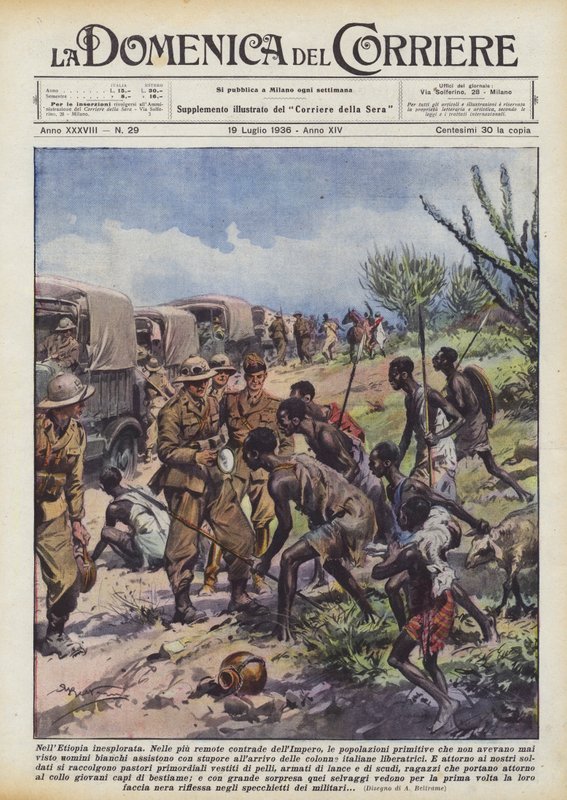 In het onontdekte Ethiopië door Achille Beltrame