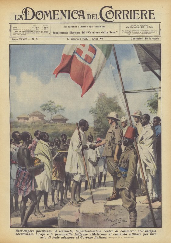 In het gepacificeerde Rijk door Achille Beltrame
