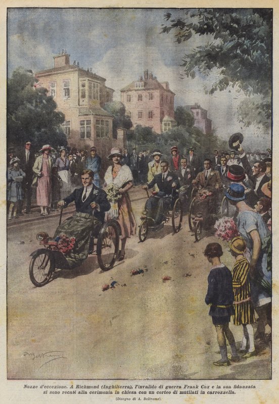 Een uitzonderlijk huwelijk door Achille Beltrame