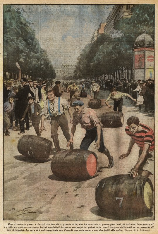 Een leuke wedstrijd door Achille Beltrame