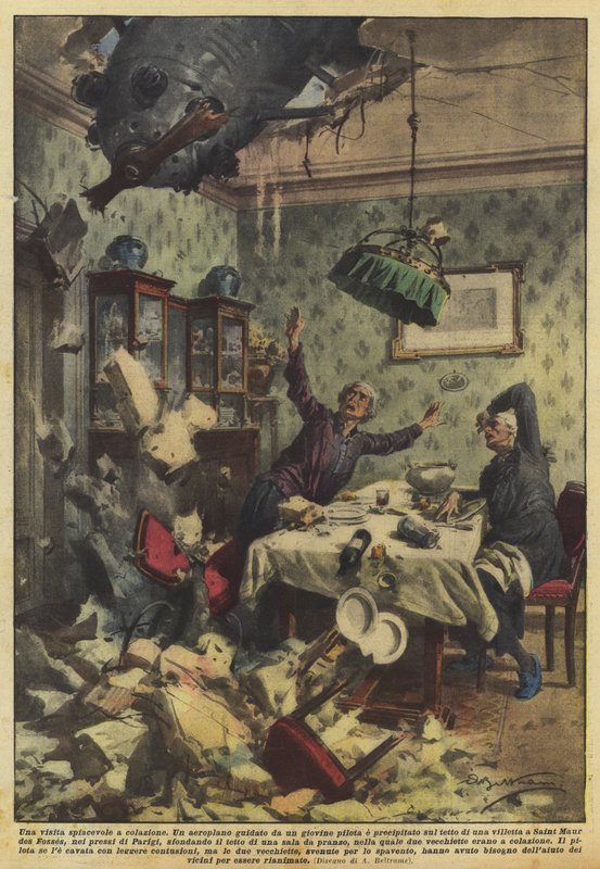 Een onaangenaam ontbijtbezoek door Achille Beltrame