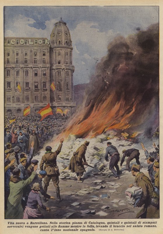 Nieuw leven in Barcelona door Achille Beltrame