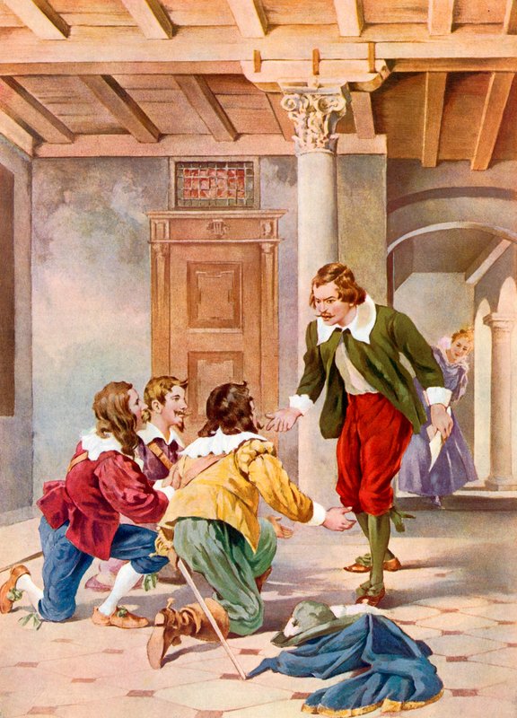 Stradella, Act III laatste scène door Adolfo Hohenstein