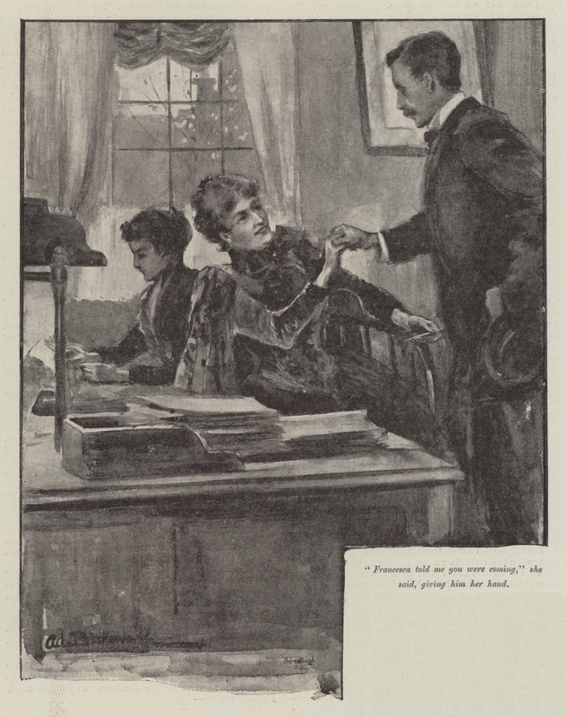 De Opstandige Koningin, door Walter Besant door Adolphe Birkenruth