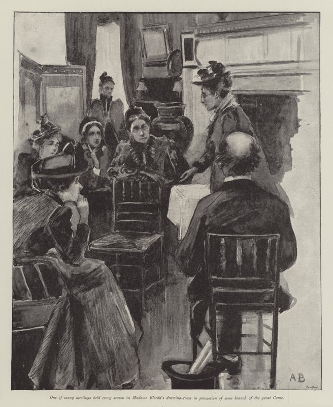 De rebellenkoningin, door Walter Besant door Adolphe Birkenruth