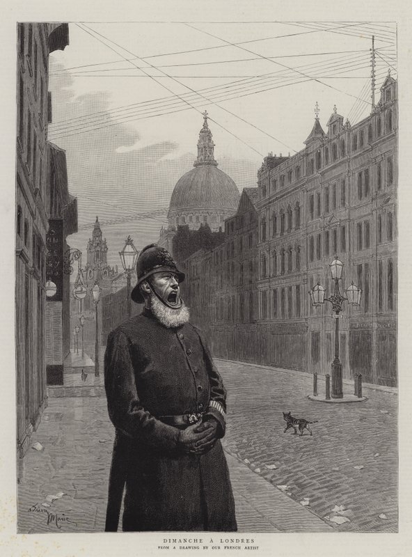 Zondag in Londen door Adrien Emmanuel Marie