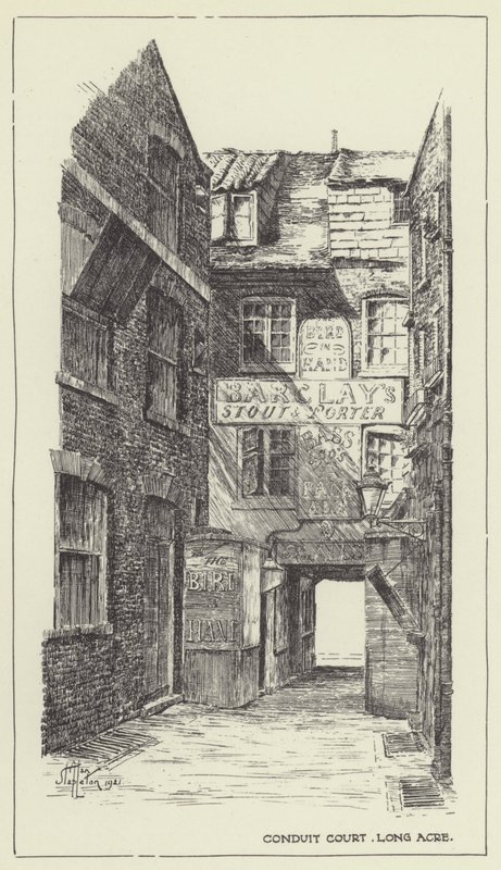 Conduit Court, Long Acre door Alan Stapleton